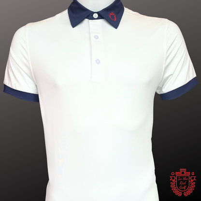 ITR Tour Polo - White / Navy